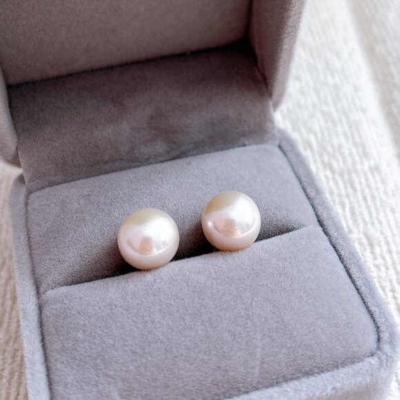 BRAND NEW REAL PEARL EARRINGS - Picture 3 of 7
